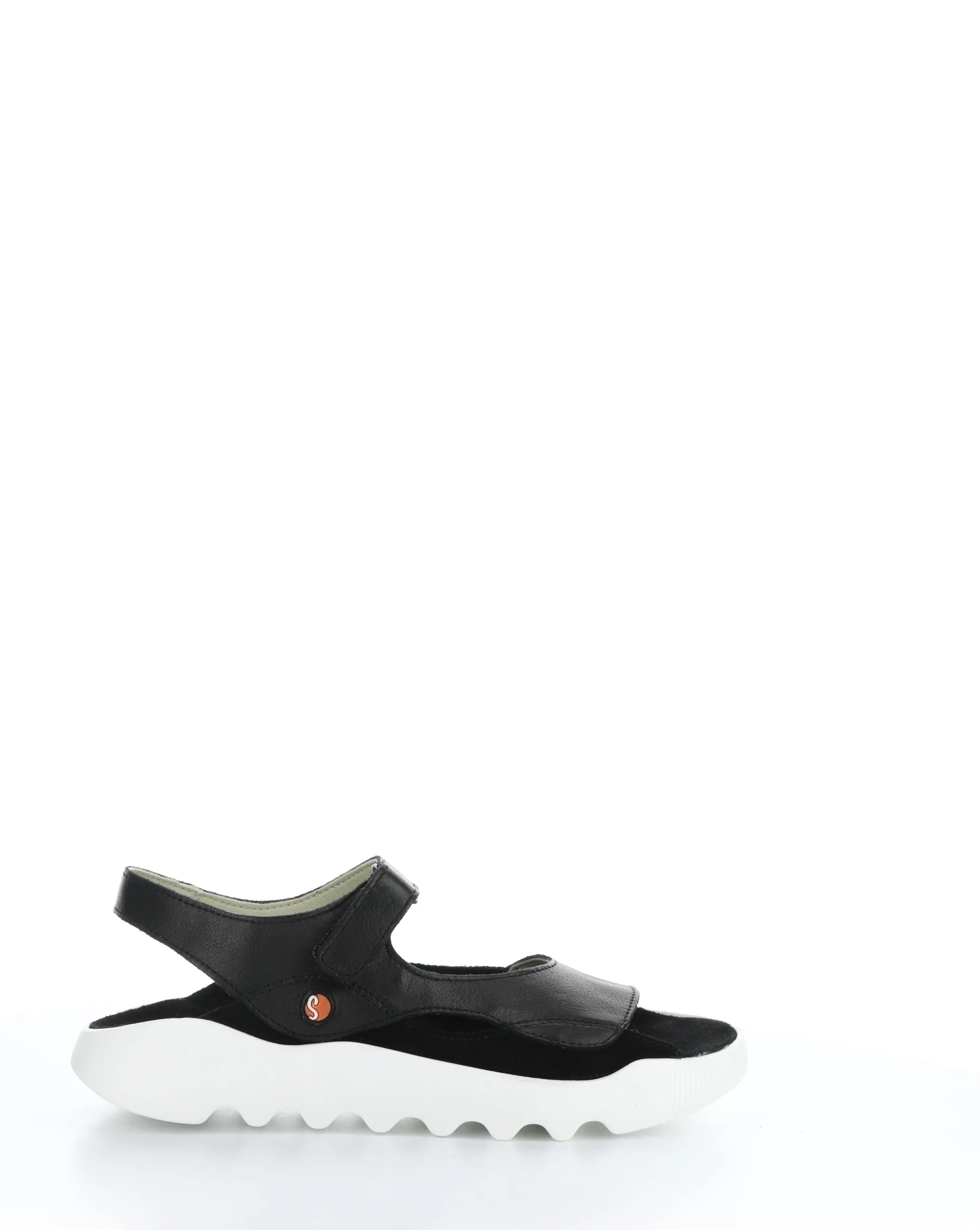 WEAL712SOF 000 BLACK Velcro Sandals