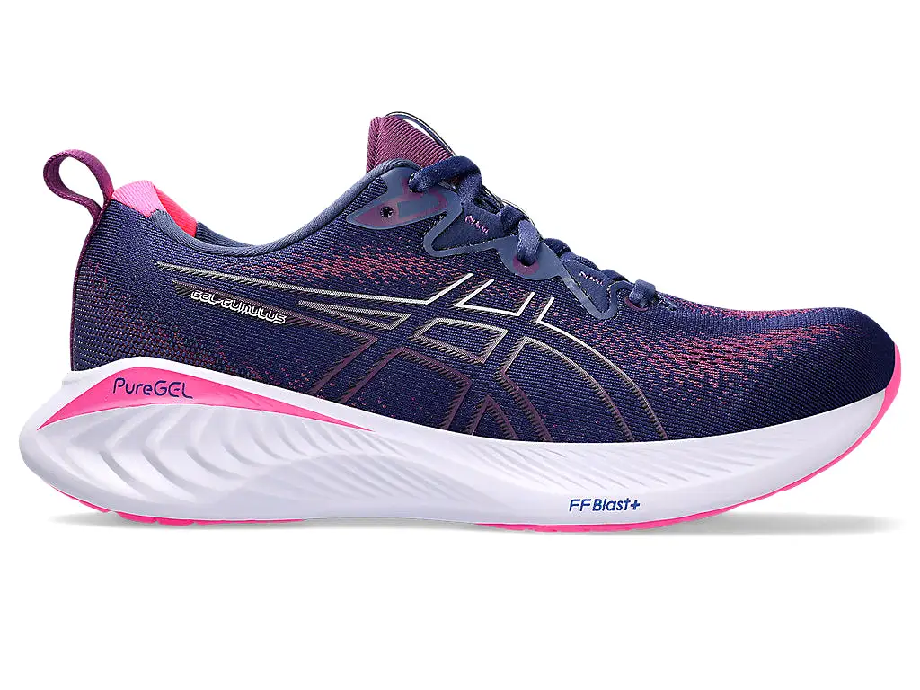 Women's Asics Gel-Cumulus 25, Deep Ocean/Lilac Hint, 11.5 B Medium