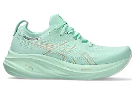 Women's Asics GEL-Nimbus 26, Mint Tint/Pale Mint, 12 B Medium