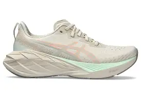 Women's Asics Novablast 4, Oatmeal/Moonrock, 11.5 B Medium