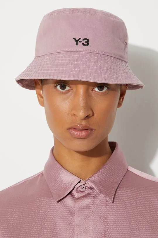 Y-3 hat Bucket Hat pink color JJ3951