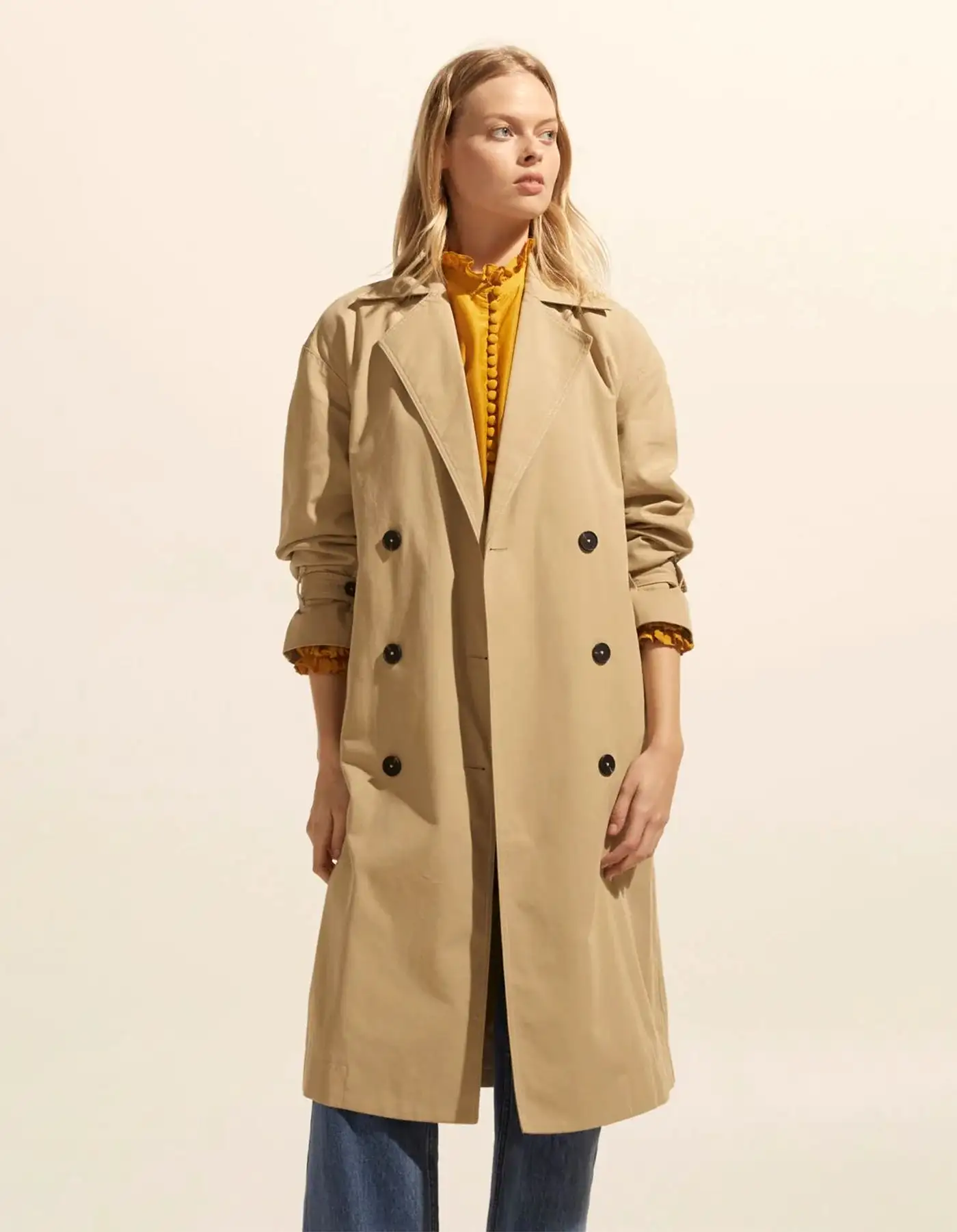 Zoe Kratzmann Agent Coat Stone