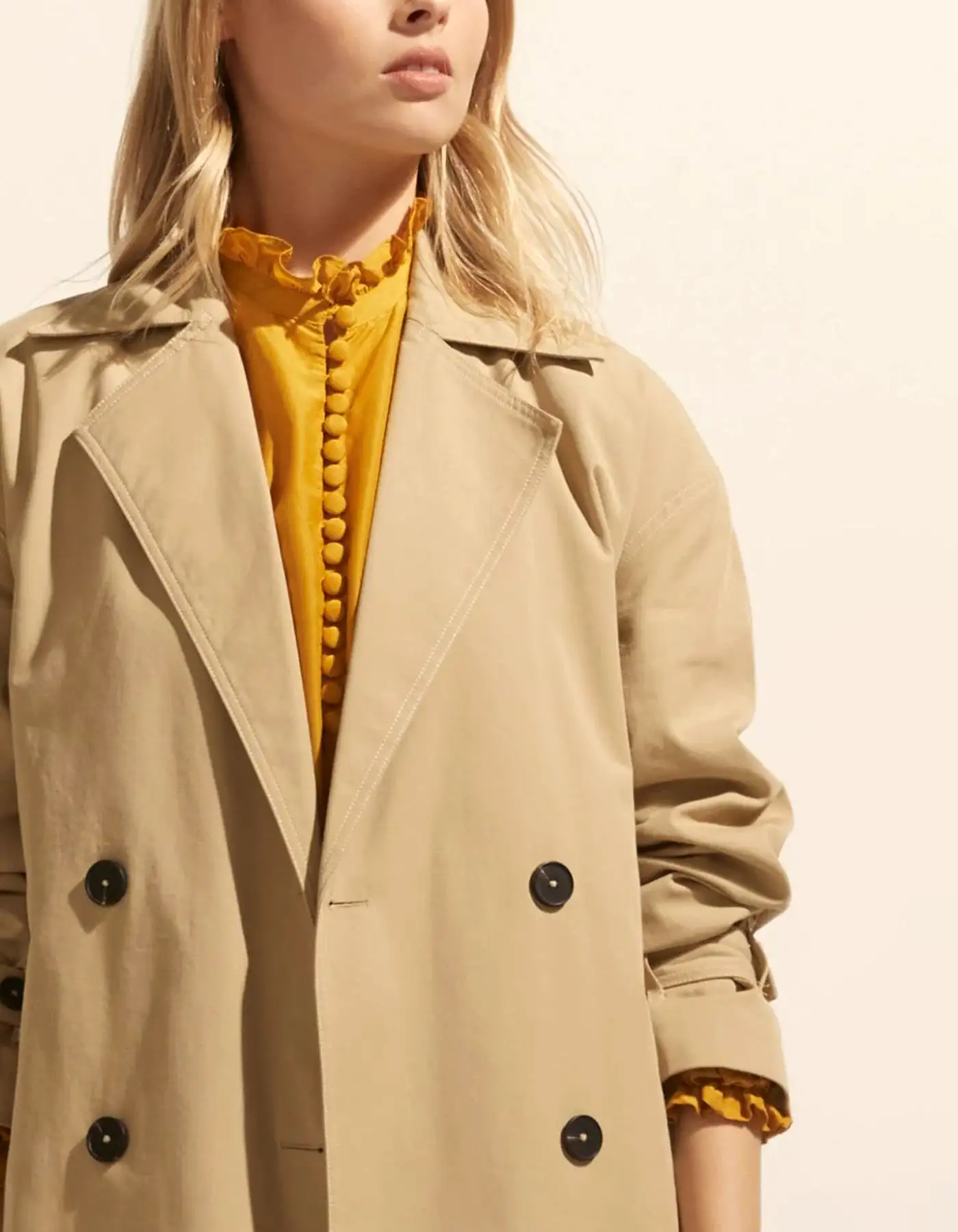 Zoe Kratzmann Agent Coat Stone