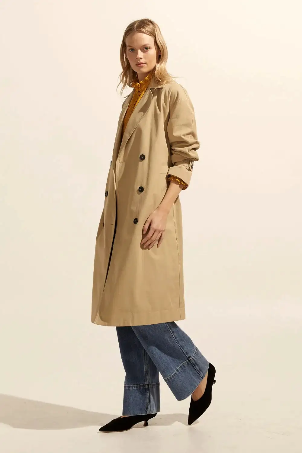 Zoe Kratzmann Agent Coat Stone